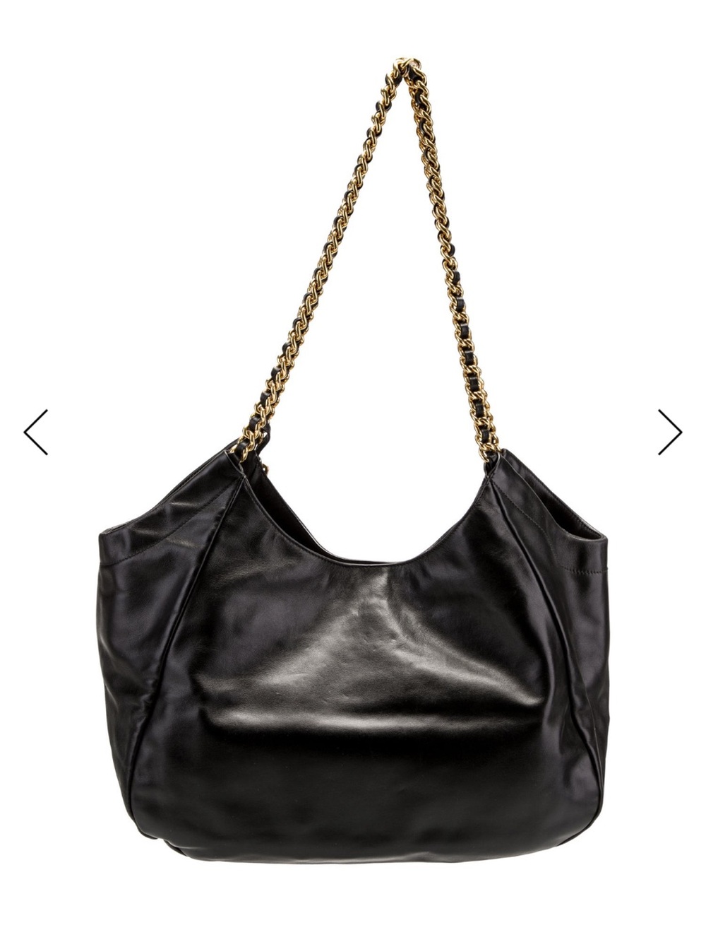 Prada Black Leather Shoulder Bag - Picture 4 of 8